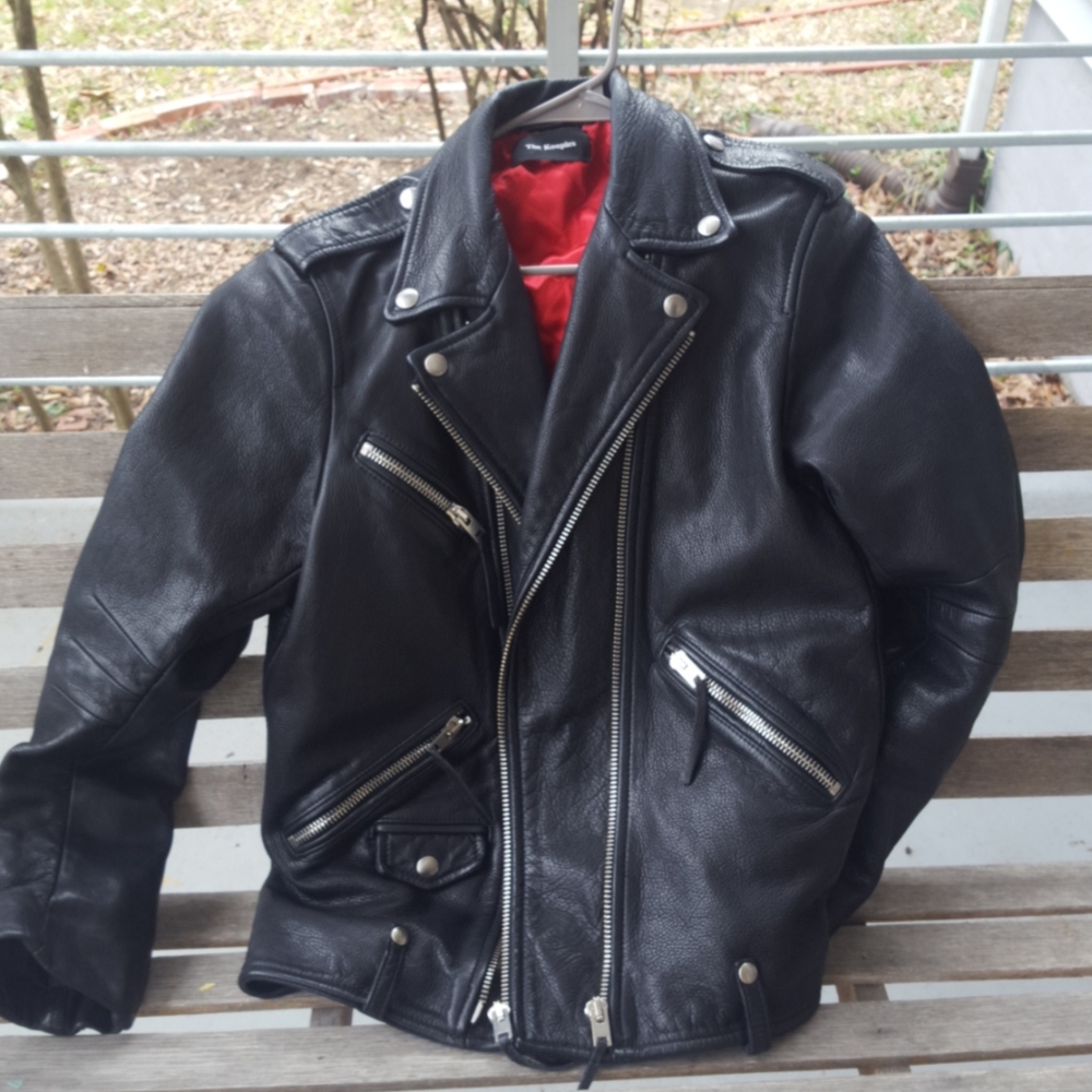 Kooples leather perfecto motorcycle jacket
